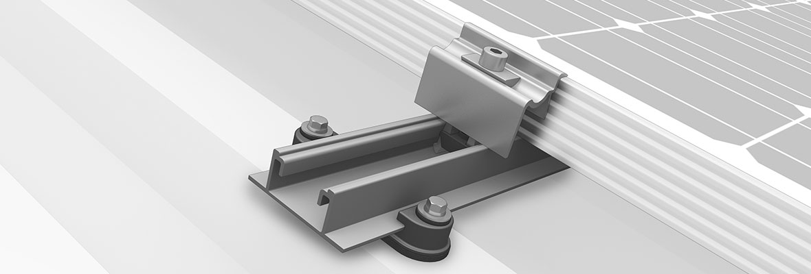 konstrukcje dachowe pv blacha trapezowa SpeedRail K2